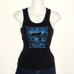 Disney Black & Blue Twilight Zone Tower of Terror Tank Top